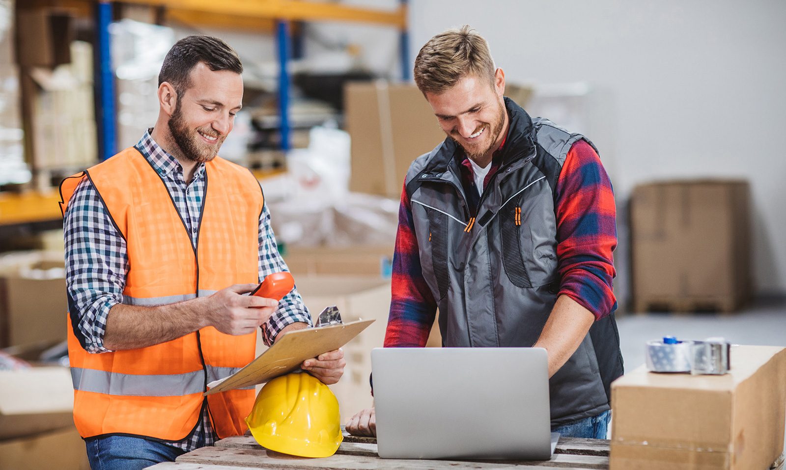 Smart Ordering Solution using Barcode + RFID Readers for Warehouse and Logistics