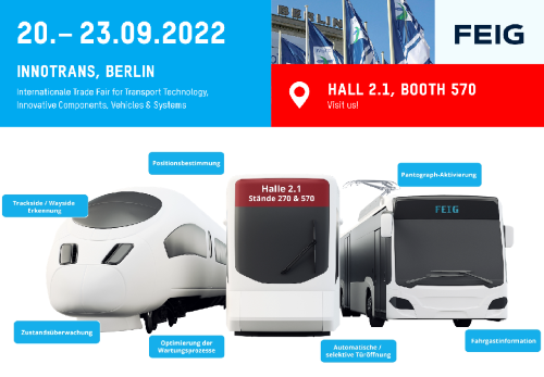 Banner zur Messe Innotrans